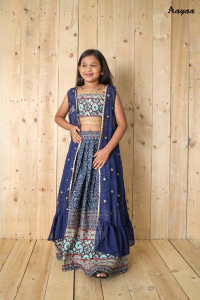 Aayaa Yaana Vol 2 Designer Kids Fancy Lehenga Collection
